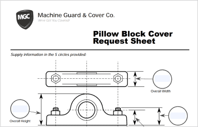 Sizing 6 Pillow Block Bearing Cover Sizing