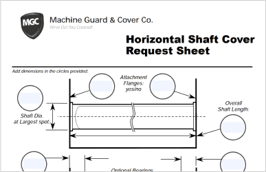 Sizing 9 Shaft Cover Sizing, Horizontal