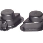 2 bolt bearing cover black plastic