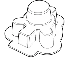 3 bolt bearing cover th 240x200