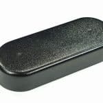 standard unflanged machine guard black plastic