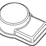 4 bolt flange bracket bearing cover th 240x200