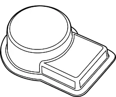 4 bolt flange bracket bearing cover th 240x200