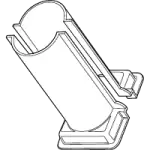 Protective machine guard and cover for industrial equipment.