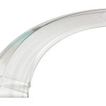 curved conveyor cover clear