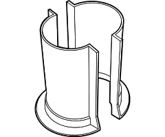 Machine guard and cover for industrial safety and protection.