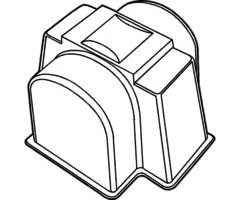 plummer pillow block bearing cover th 240x200