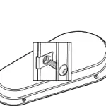 Industrial machine guard and cover for safety and protection.