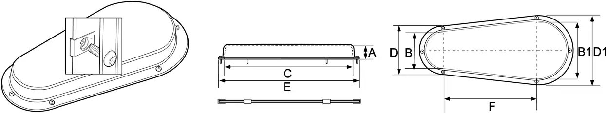 Protective machine guard for industrial equipment.