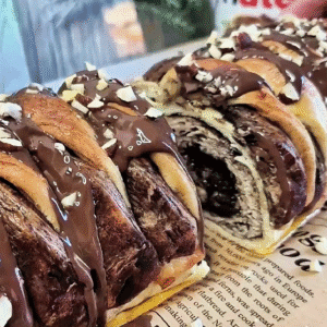 Homemade Nutella bread