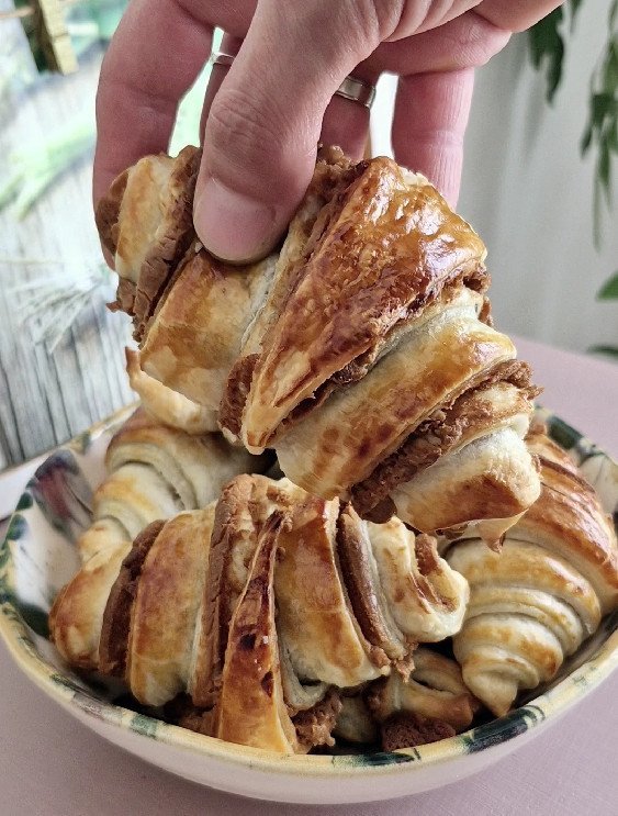 Lotus Biscoff Croissants
