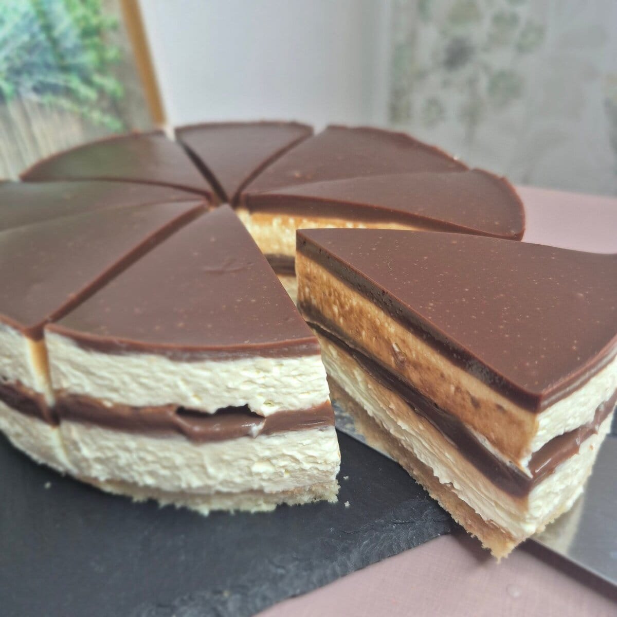 Nutella Layered Cake