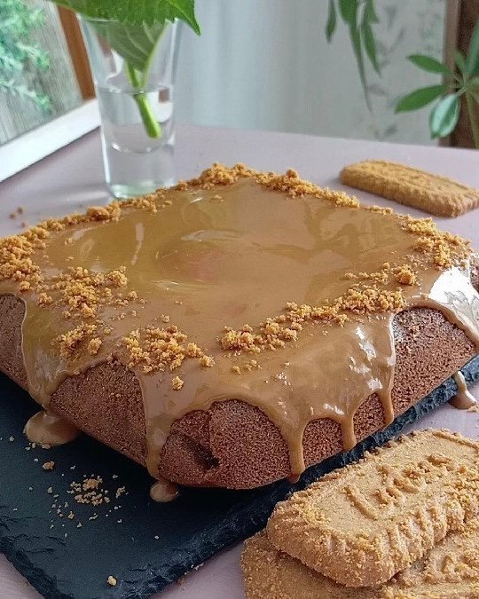 Lotus Biscoff Cake