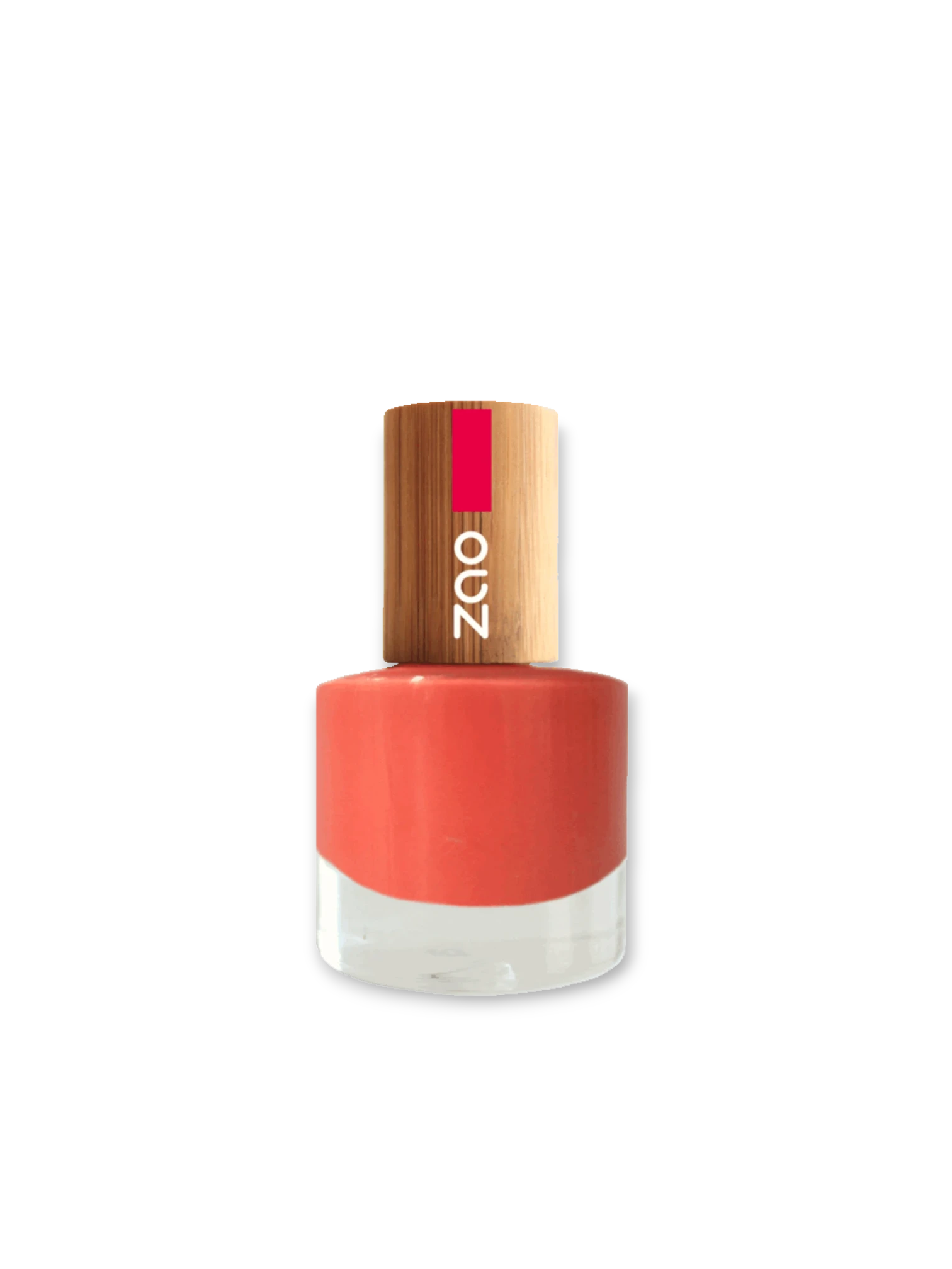 ZAO Organic Натурален лак за нокти Корал 656