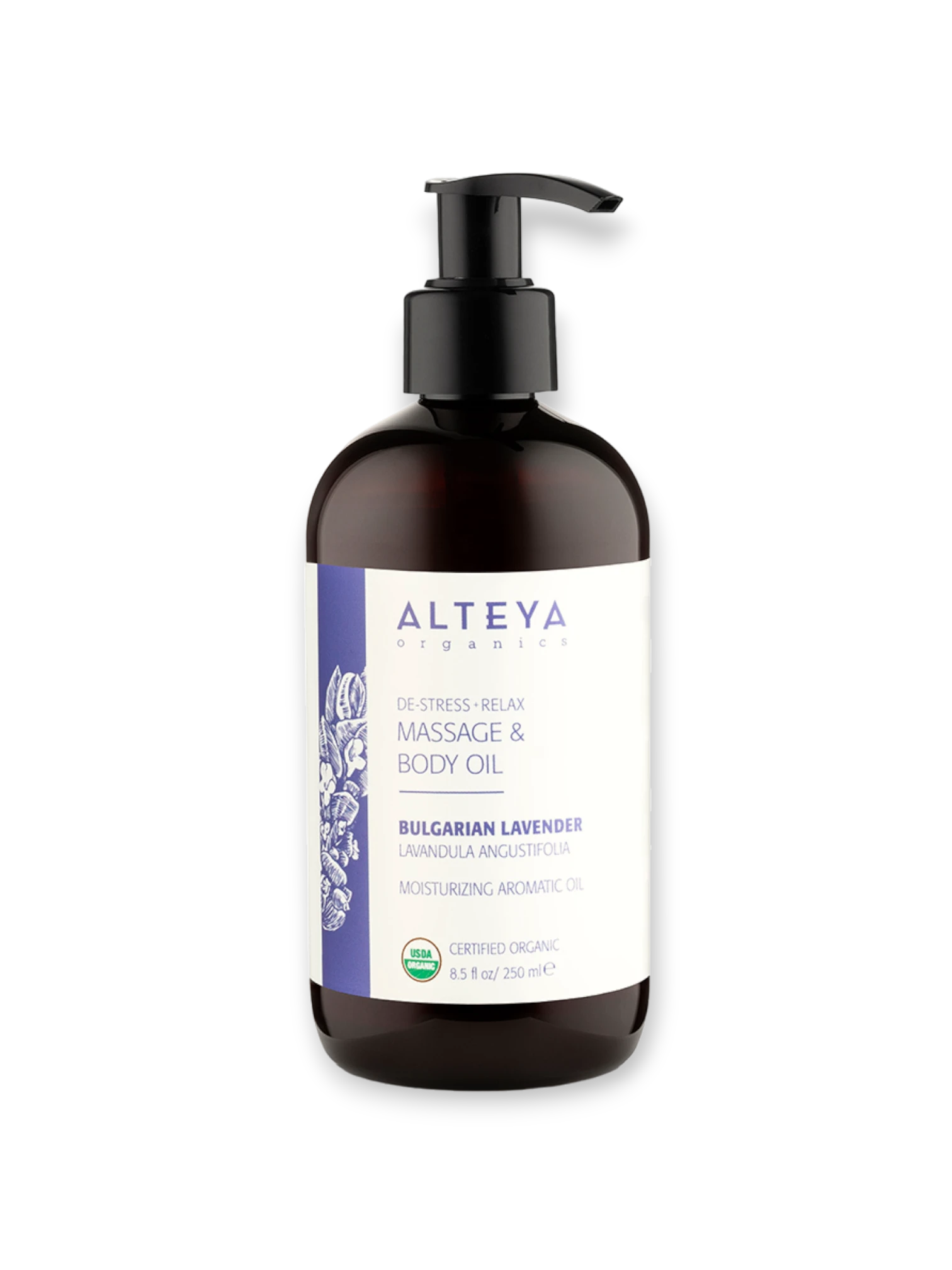 Масажно масло за тяло с Лавандула Alteya Organics