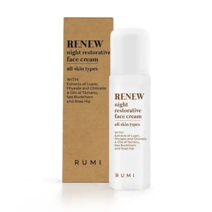 RENEW – възстановяващ нощен крем за лице RUMI Cosmetics