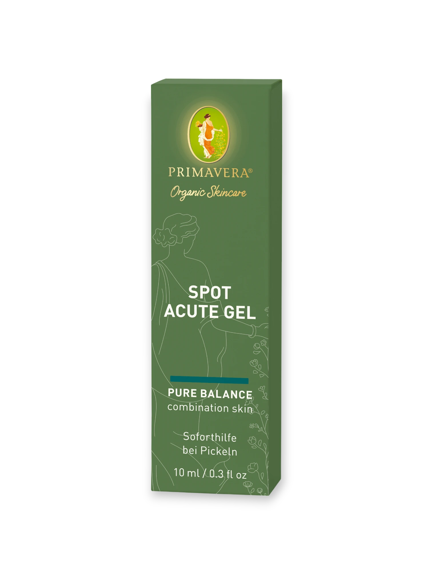 Гел за третиране на пъпки и петна Pure Balance 10 мл Primavera