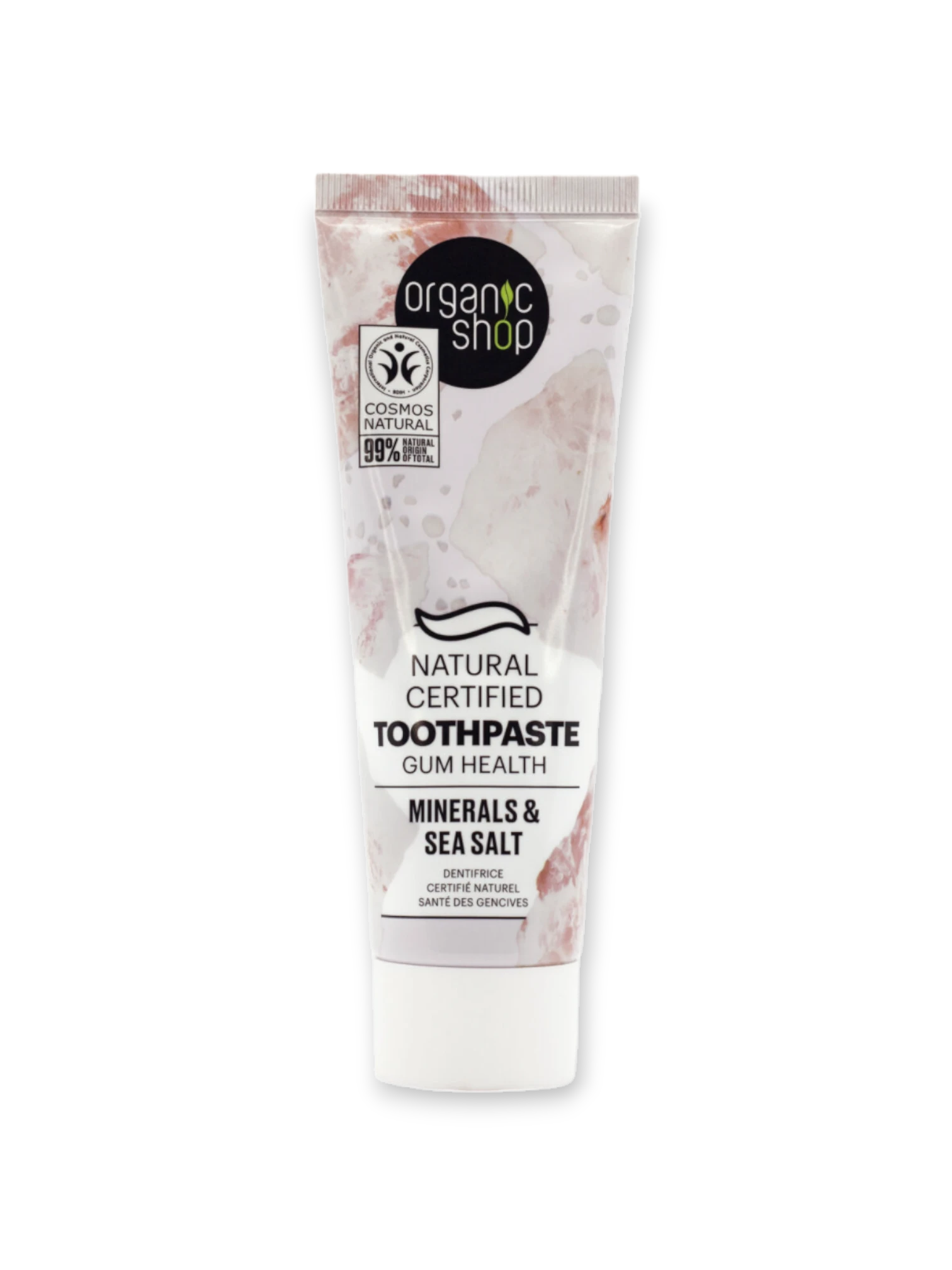 Паста за зъби с минерали и морска сол Organic Shop, 100 г