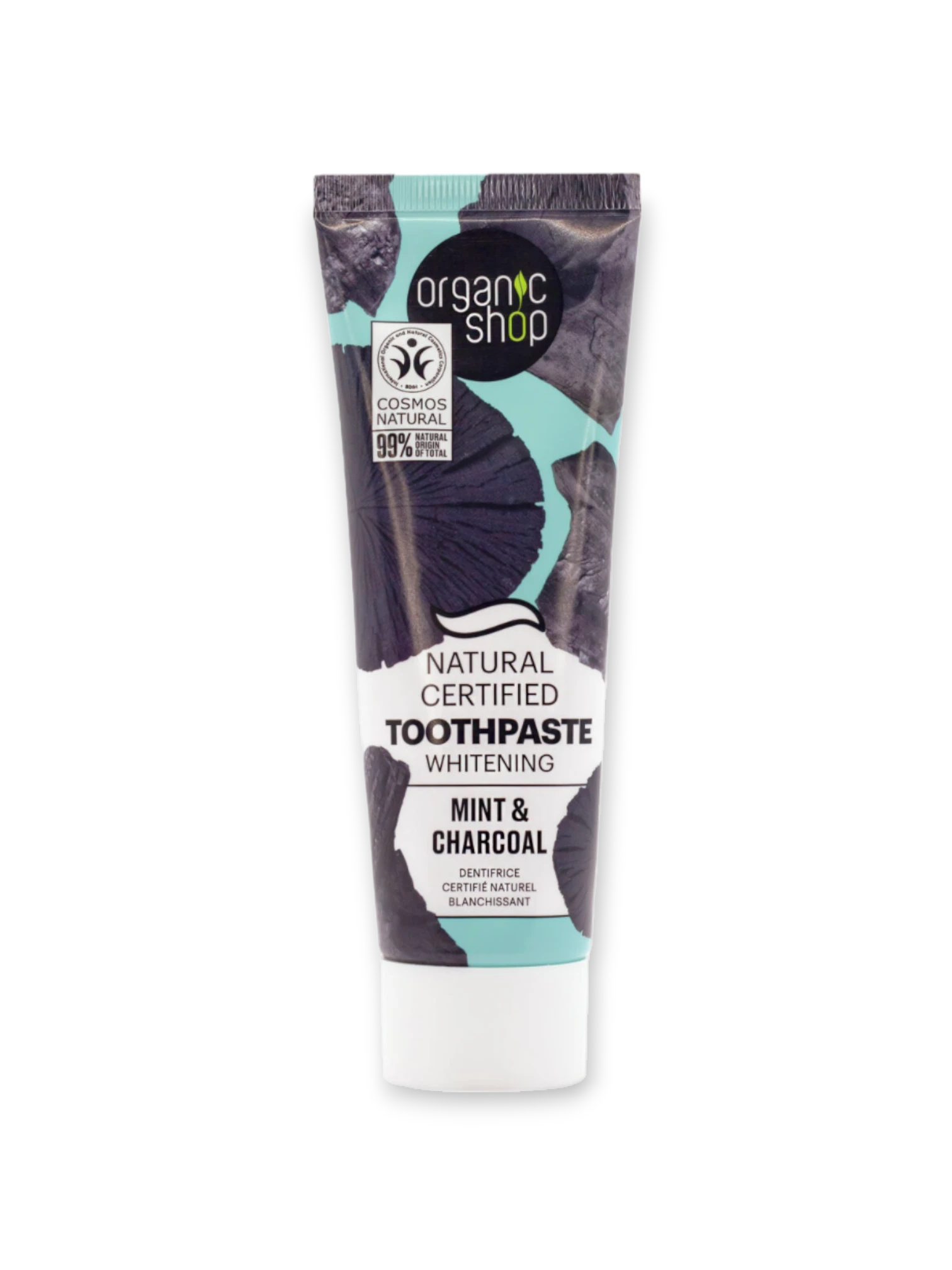 Organic Shop Избелваща паста за зъби 100 г