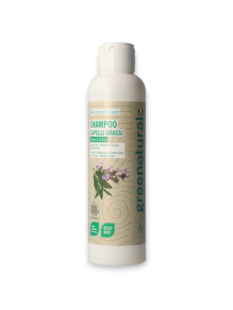 Шампоан против пърхот Салвия и Коприва Greenatural