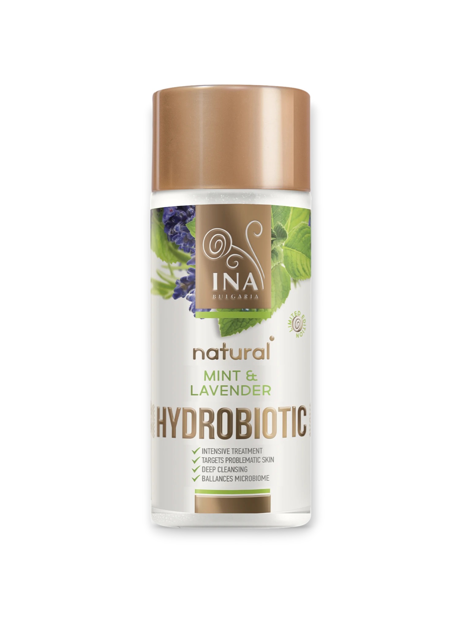 Hydrobiotic Лавандула и Мента - интензивна грижа при Акне InaEssentials