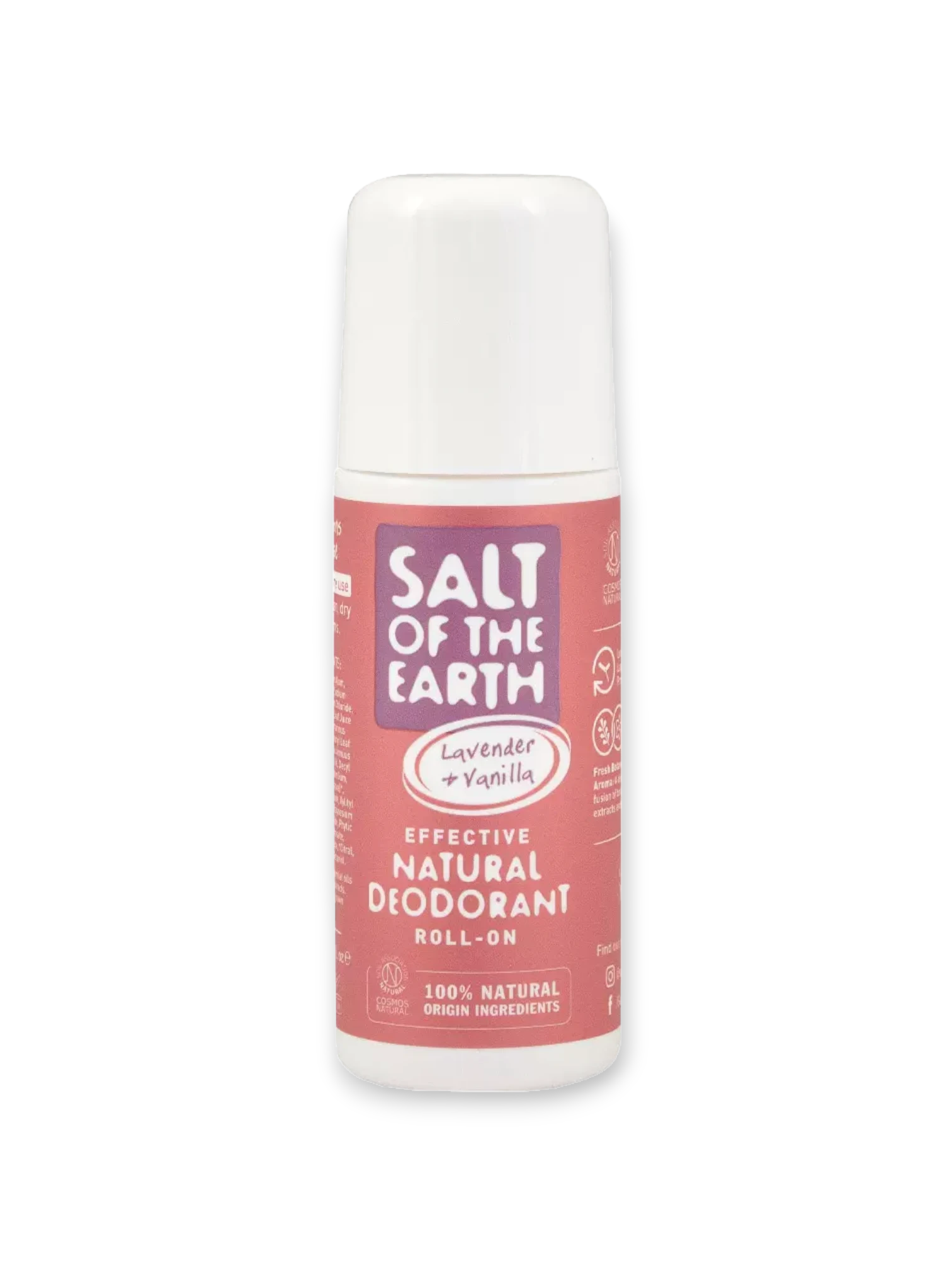 Естествен рол-он Лавандула и Ванилия 75 мл Salt of the Earth