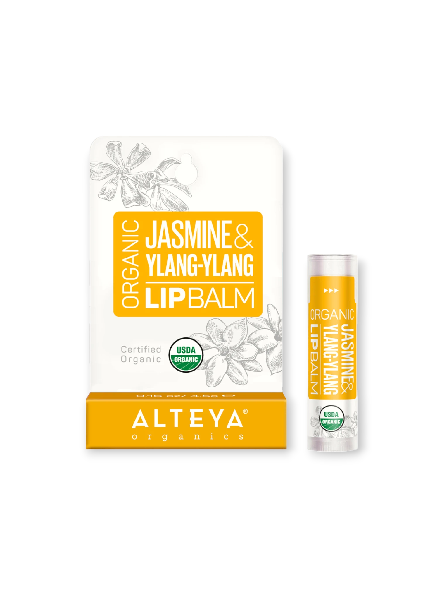 Био балсам за устни Жасмин и Иланг-иланг Alteya Organics