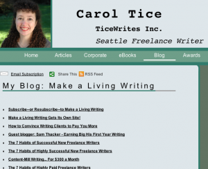 Could Your Blog Make Money? Get a Free Review. Makealivingwriting.com
