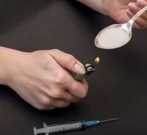 Doing heroin