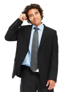 Confused - ethnic - businessman - scratches - head