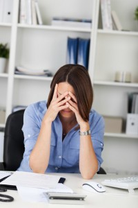 Sad freelance writer has the blues