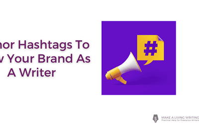 12 Author Hashtags to Grow Your Brand as a Writer