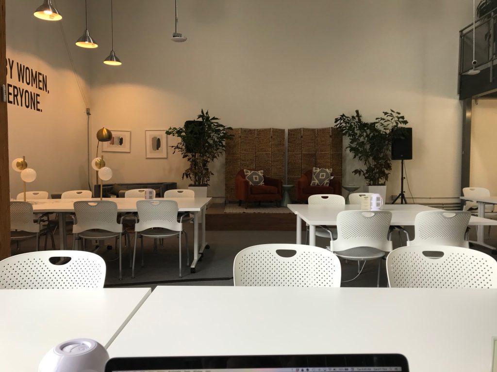 prevent coronavirus - coworking attendance is low