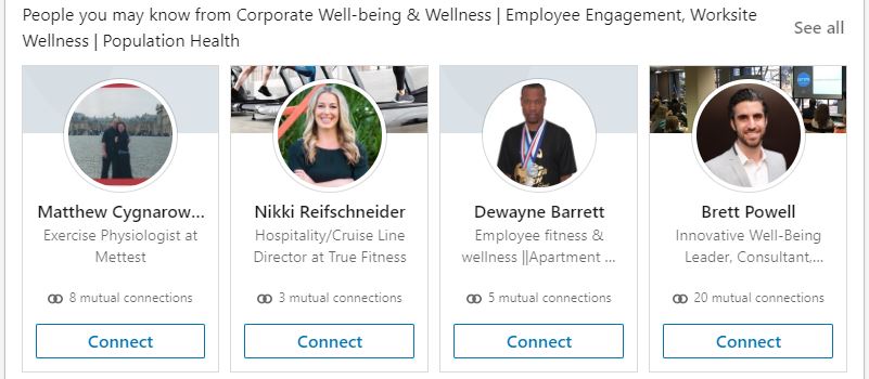 LinkedIn Marketing: People You May Know