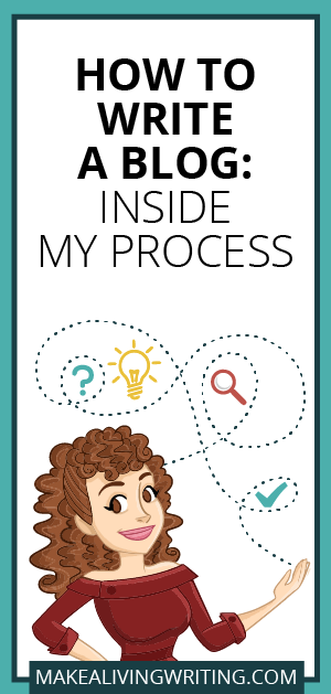 How to write a blog in 17 steps. Makealivingwriting.com
