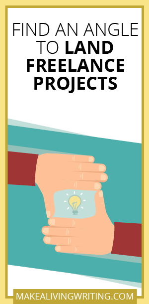 Ad Banner to find an angle and land freelance projects