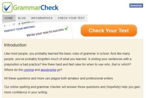 Proofreading Tools for Writers: Grammar Check