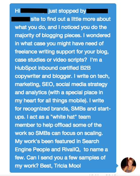 Twitter pitch