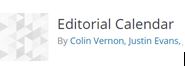 Wordpress Editorial Calendar Logo