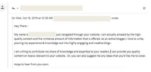 Blog Writing Pitch Fails