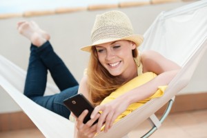 Freelance writer doing research on mobile phone