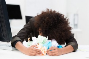 Freelance writer worries her writing sucks