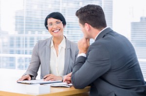 Freelance writer has happy meeting with editor