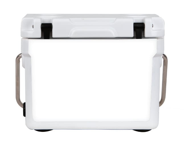 Cruiser-15-White-Empty cruiser cooler front view