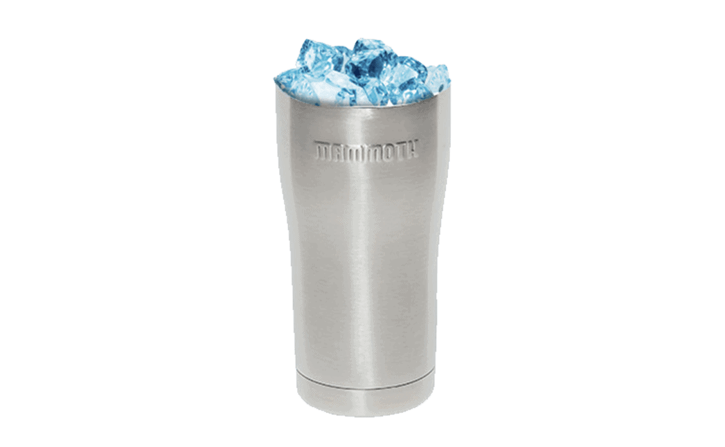 Slide-5---20oz-Rover-min silver 20 ounce rover tumbler with ice