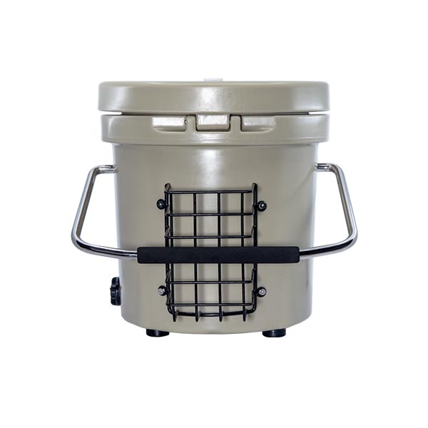 bait bucket tan back view