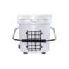 bait bucket white back view