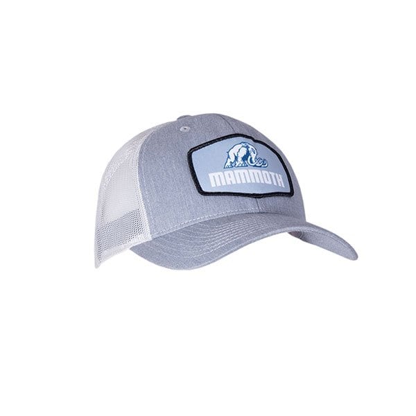 Mammoth gray and white trucker hat