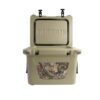 ranger cooler with camo print decals open