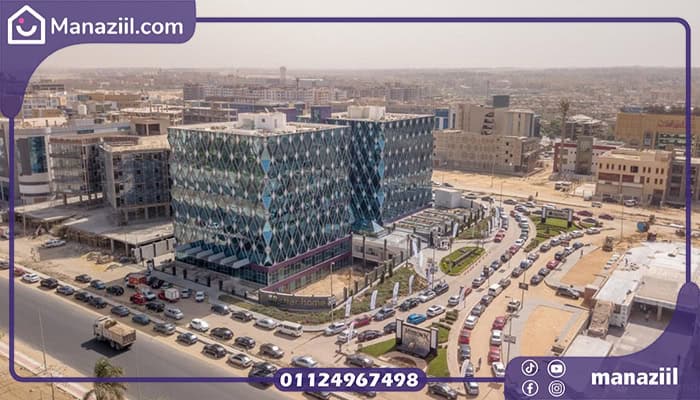 مساحة مشروع Cairo Business Plaza New Capital